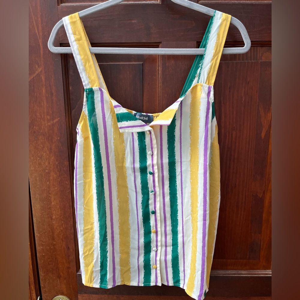 ModCloth One Affogato Tank top size medium